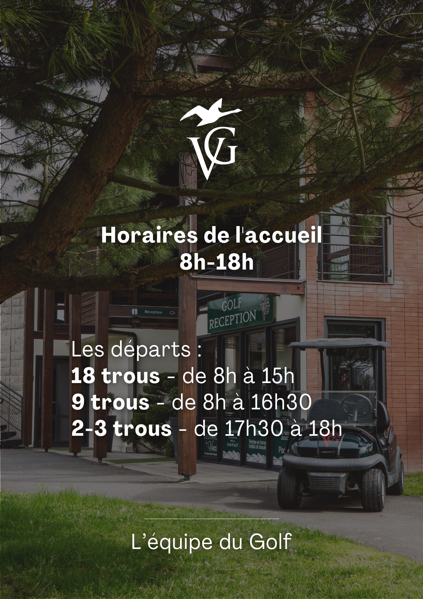 Horaire du Golf 