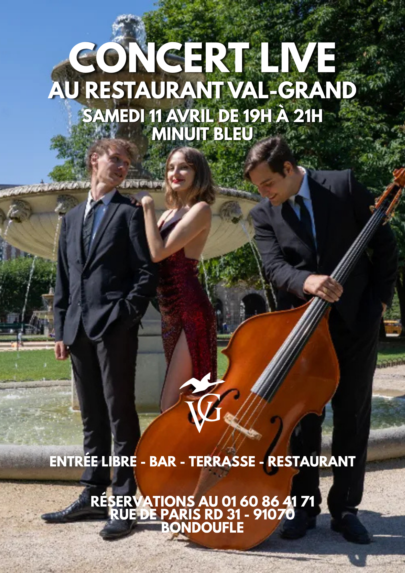 Soirée musicale – Samedi 11 avril